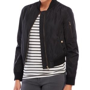 Romeo & Juliet Couture shiny bomber jacket M